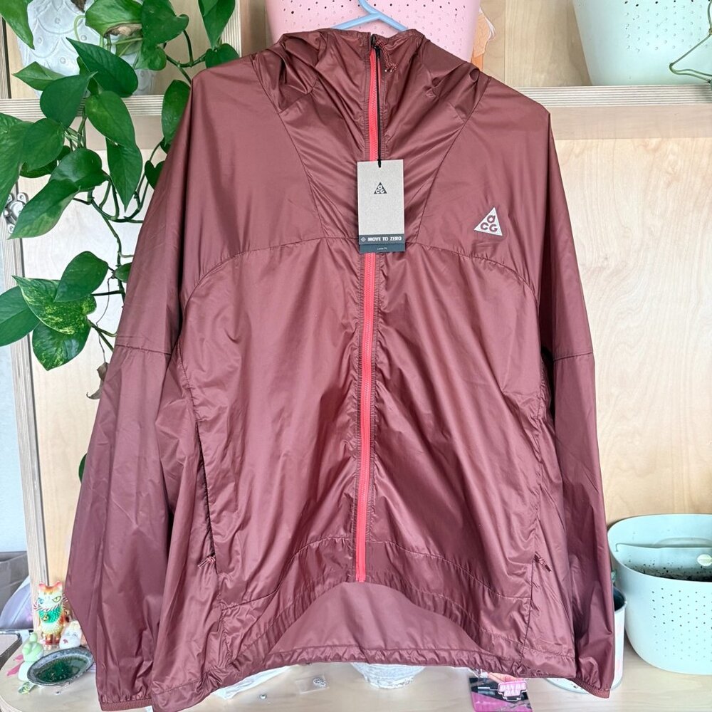 Nike ACG Cinder Cone Bronze Windproof Jacket DB0978 245 Men's Size XL